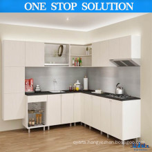 L Shape Style Modern Laminated UV Kitchen Cabinet